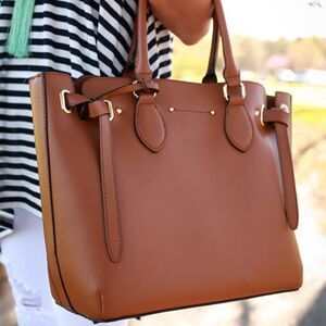 Brown Satchel no brand Purse